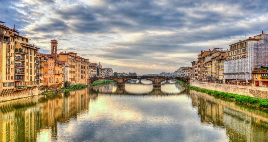 Florence Italy canal
