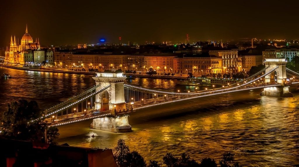 Budapest at night