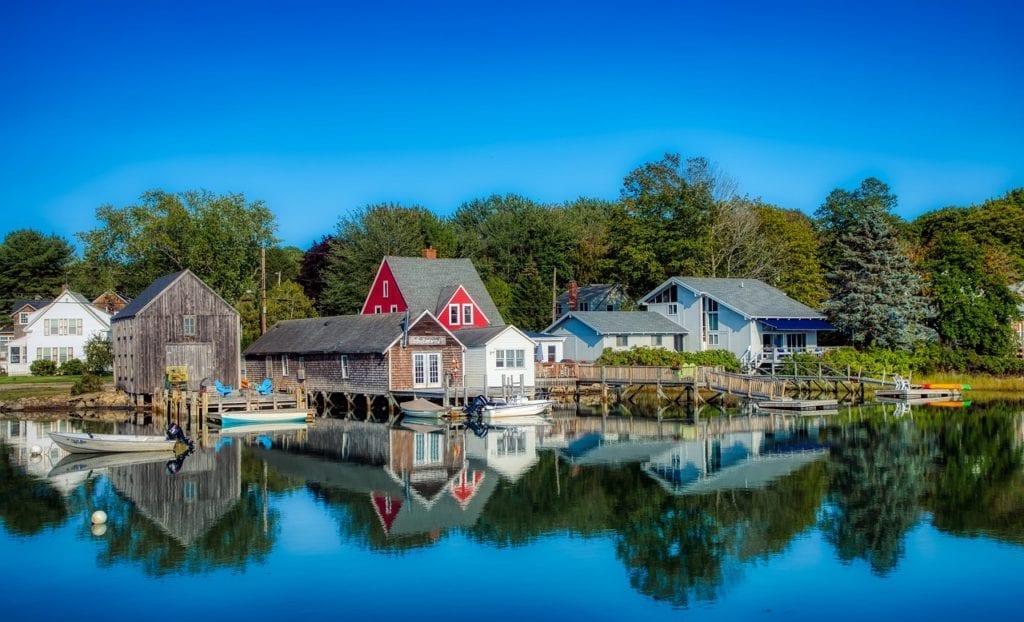 Maine, seaside