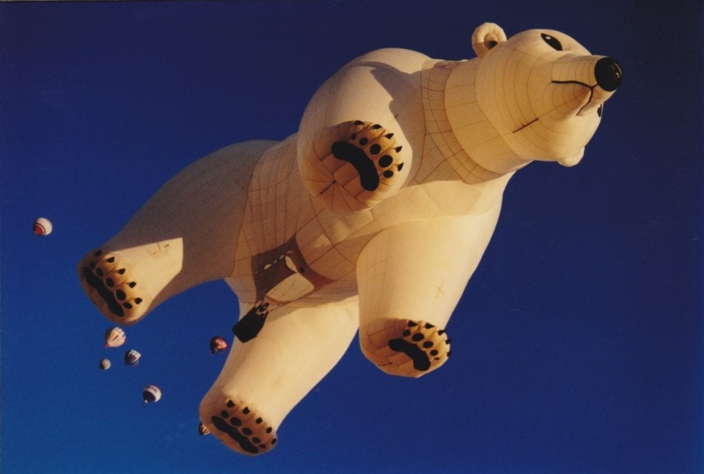 Albuquerque Balloon Fiesta Polar Bear Balloon